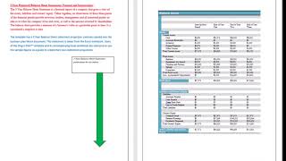 Salon Balance sheet projection [upl. by Ransell525]