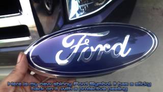 How to replace faded Ford Emblem [upl. by Irac]