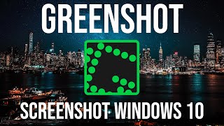 LEARN GREENSHOT IN 10 MINUTES  Free Screenshot App for Windows 10 [upl. by Yllehs857]