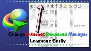 CHANGE INTERNET DOWNLOAD MANAGER LANGUAGE EASILY [upl. by Lemon]