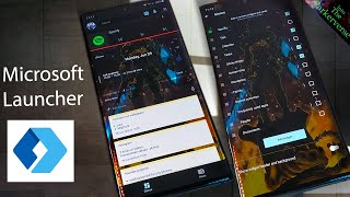 Microsoft launcher  Why should you check it out  Quick Look amp Guide 2021 [upl. by Wesle]