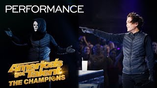 SHIN LIM Is Magician X Marc Spelmann Blows Minds With Magic  Americas Got Talent The Champions [upl. by Assirrem]