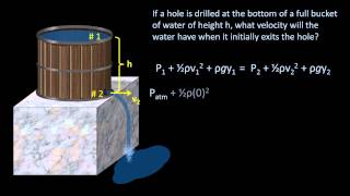 The Bernoulli Equation Fluid Mechanics  Lesson 7 [upl. by Amihc]