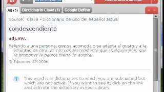 Definición de condescendiente [upl. by Ahtar]