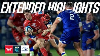 EXTENDED HIGHLIGHTS Leinster v Scarlets  Scarlets Rugby [upl. by Haduj]