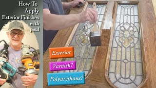 How To Apply Spar Urethane [upl. by Niela5]