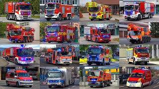 BEST OF EINSATZFAHRTEN 2020  Firescue112 [upl. by Dadirac]