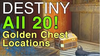 Destiny 2  All Europa Golden Chest Locations Region Chests [upl. by Nali]