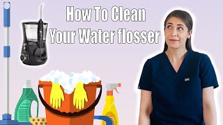 HOW TO CLEAN YOUR WATER FLOSSERS [upl. by Sanfourd]