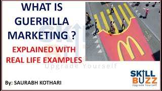 What is Guerrilla Marketing Real life case studies and examples  Best Marketing Campaigns [upl. by Carolina303]