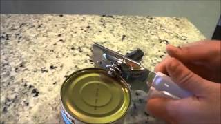 How To Use A Can Opener Tutorial [upl. by Niltiak]