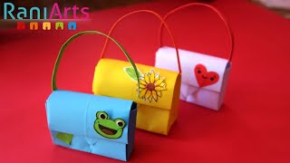 BOLSAS DE ORIGAMI  PASO A PASO [upl. by Aihsile]