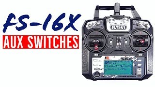 What Are Aux Channels and How to Set Up Flysky FSi6X Aux Switches [upl. by Mccarty]