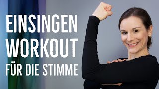 Einsingen  Stimme warmsingen mit Energie  schwungvolle Einsingübungen  singdude [upl. by Baldridge761]