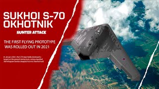 S70 Okhotnik Hunter Attack Drone In 2023 [upl. by Adnirak]