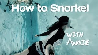 How to Snorkel Snorkeling Class for Beginners [upl. by Nelyaw]