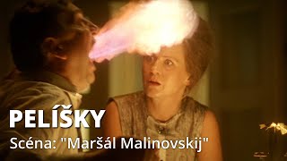 Pelíšky  Scéna quotMaršál Malinovskijquot HD [upl. by Nealon]