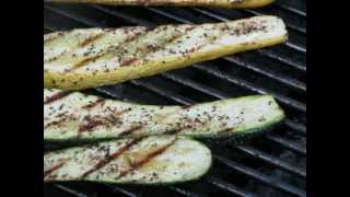 How to Grilled Zucchini amp Yellow Squash [upl. by Arimlede]