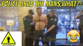 police grab mans junk [upl. by Woolson]