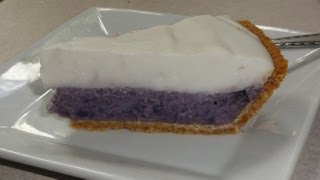 Okinawan Sweet Potato Haupia Pie [upl. by Nimad]