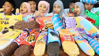 MUKBANG AISKRIM PALING SEDAP MALAYSIA  EAT WITH FAMILYZOLA [upl. by Oslec170]