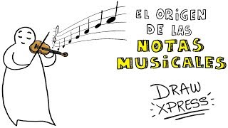 EL ORIGEN DE LAS NOTAS MUSICALES ♪♫♬  Draw My Life [upl. by Thane198]