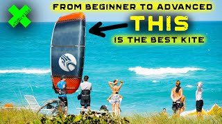 The BEST kite from beginner to advanced  KITEBOARDING [upl. by Lerak]