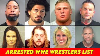 WWE Wrestlers Who Have Been Arrested [upl. by Suilmann649]