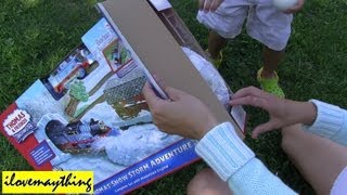 Toy Trains Unboxing the Thomas Snow Storm Adventures Trackmaster Set [upl. by Petrick]