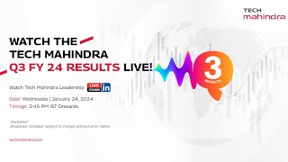 Tech Mahindra Q3 FY24 Results [upl. by Orlena]