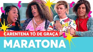 MARATONE a QUARTA SEMANA da Carentena Tô De Graça  Carentena Tô De Graça  Humor Multishow [upl. by Sergeant]