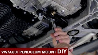 VWAudi DogbonePendulum Mount Install DIY MK7 GTI Golf R A3 S3 [upl. by Amend814]