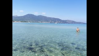 GOLDEN BEACH Thassos Greece [upl. by Eveiveneg]