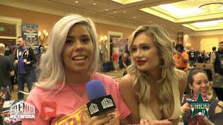 Scarlett Bordeaux amp Killer Kross Interview at Starrcast II  Las Vegas [upl. by Aileahcim]