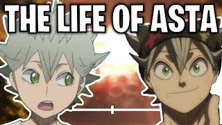 The Life Of Asta Black Clover [upl. by Cirdet]