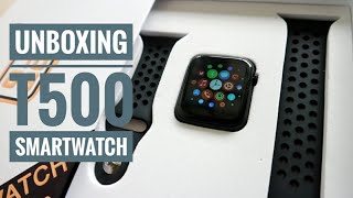 Unboxing T500 Smartwatch [upl. by Asihtal948]