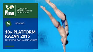 Mixed Diving Final Kazan 2015  FULL REPLAY  10m Synchro Platform  FINA World Championships [upl. by Norrab]