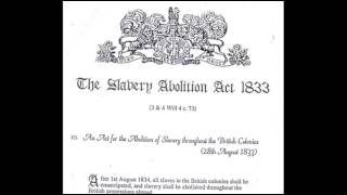 1st August 1834 Slavery Abolition Act comes in to force [upl. by Nyrak]