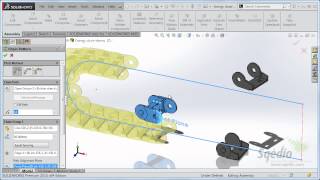 Novidades SolidWorks 2015 10 Padrão de corrente [upl. by Adnyleb933]