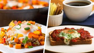 5 LowCalorie Breakfasts To Start Your Day Right • Tasty [upl. by Elatia]