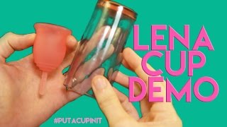 Lena Cup Demonstration [upl. by Lidda587]