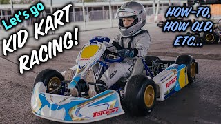 HOW TO GET STARTED IN KID KART RACING  Go Kart racing at 6years old  Learn how to start racing [upl. by Martres]