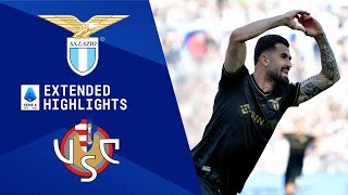 Lazio vs Cremonese Extended Highlights  Serie A  CBS Sports Golazo [upl. by Legyn]