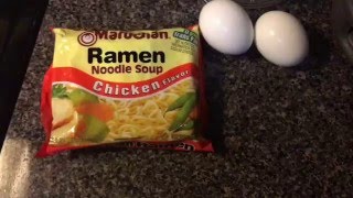 How to make Ramen Noodles with Egg [upl. by Attaynik]