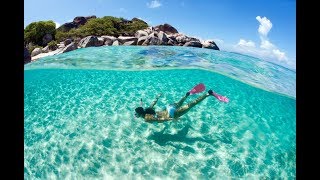 Reef Snorkeling In The Bahamas Nassau [upl. by Kylila]