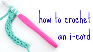 How to Crochet an ICord [upl. by Peedus]