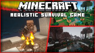 Mods that Transform Minecraft into a Realistic Survival Game [upl. by Anayad]