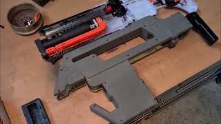 Nerf Pulse Rifle Mod  Part 5 [upl. by Alfred48]