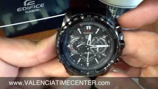 Casio Edifice EQWT720DC1A How to Set and Review by Valencia Time Center [upl. by Marder]