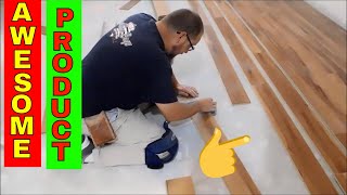 CORETEC VINYL PLANK FLOORING INSTALLATION HOW TO [upl. by Edras599]